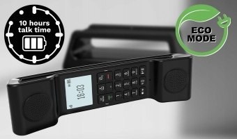Alcatel ePure ICONIC niebieski - telefon bezprzewodowy DECT