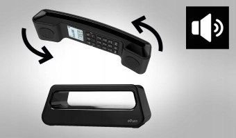 Alcatel ePure ICONIC niebieski - telefon bezprzewodowy DECT