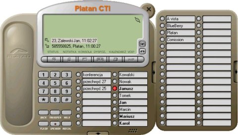 Centrala telefoniczna PLATAN IP PRIMA 2 LM/6 LW z VoIP