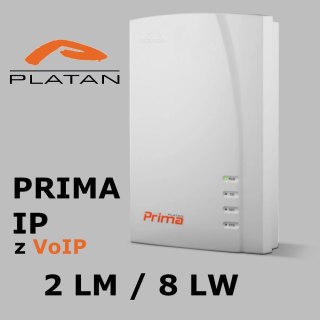 Centrala telefoniczna PLATAN IP PRIMA 2 LM/8 LW z VoIP