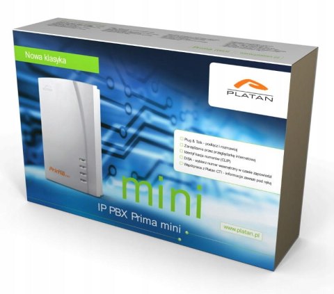 Centrala telefoniczna Platan PRIMA mini 2 LM/10 LW opcja VoIP