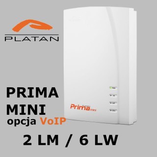 Centrala telefoniczna Platan PRIMA mini 2 LM/6 LW opcja VoIP
