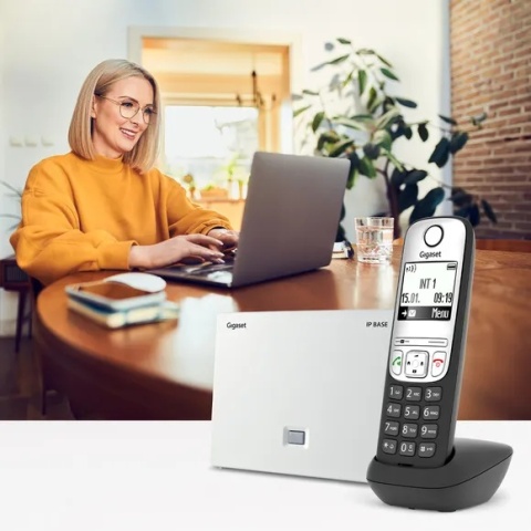 Gigaset A690A IP BASE telefon bezprzewodowy DECT VoIP