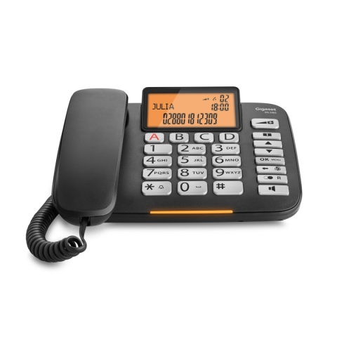 Gigaset DL580 telefon przewodowy dla seniora
