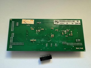 Karta LOC-4 z drabinką rezystorową do centrali telefonicznej Platan SIGMA