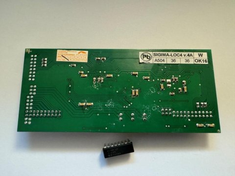 Karta LOC-4 z drabinką rezystorową do centrali telefonicznej Platan SIGMA