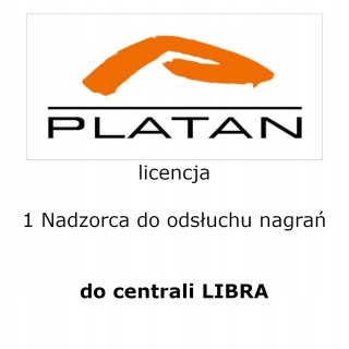 Licencja na 1 stanowisko NADZORCA do Platan AGENT003 do LIBRA