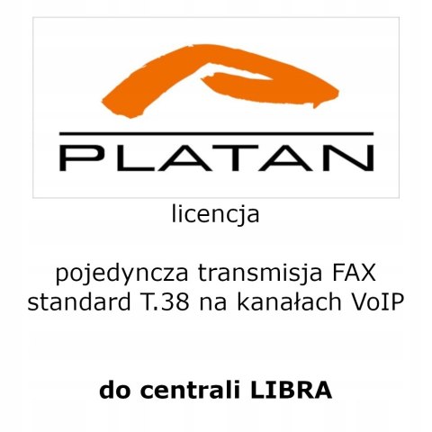 Licencja na 1 transmisję faksową T.38 dla centrali LIBRA