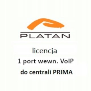 NOWA Licencja na 1 port wewnętrzny VoIP do central Platan PRIMA