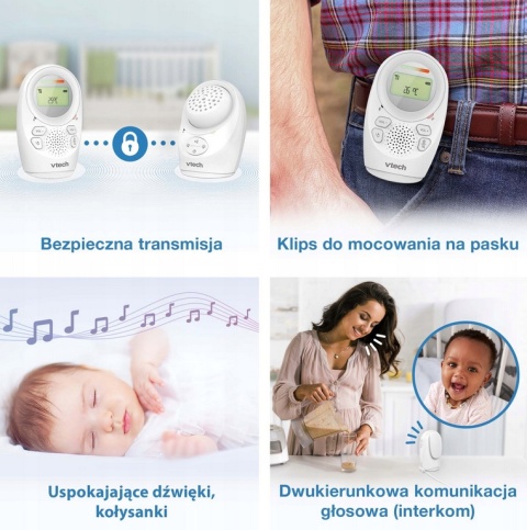 Niania elektroniczna DM1212 VTECH polska dystrybucja
