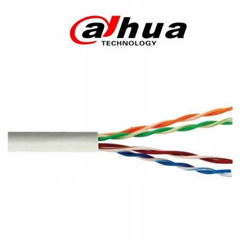 Skrętka Dahua U/UTP kat. 5e KABEL SIECIOWY DH-PFM920I-5EUN opakowanie 305m