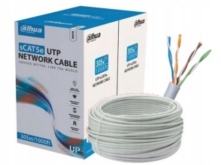 Skrętka Dahua U/UTP kat. 5e KABEL SIECIOWY DH-PFM920I-5EUN opakowanie 305m