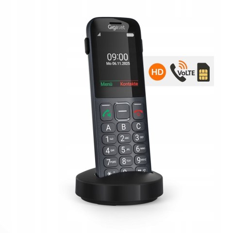 Telefon bezprzewodowy Gigaset C600 na ksrtę SIM dla seniora