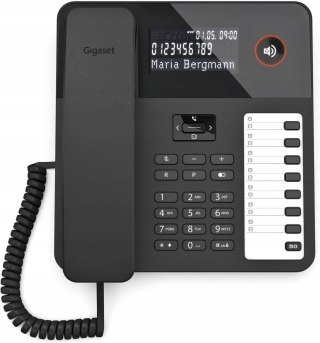 Telefon przewodowy Gigaset DESK 600 czarny