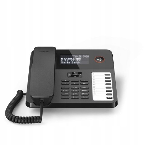 Telefon przewodowy Gigaset DESK 600 czarny