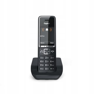 Telefon stacjonarny bezprzewodowy Gigaset Comfort 550 czarny