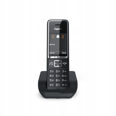 Telefon stacjonarny bezprzewodowy Gigaset Comfort 550 czarny