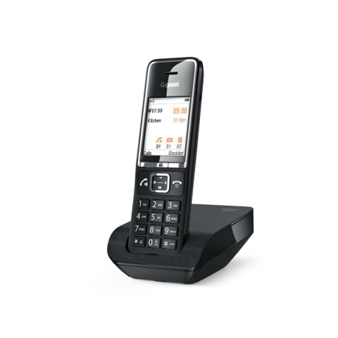 Telefon stacjonarny bezprzewodowy Gigaset Comfort 550 czarny