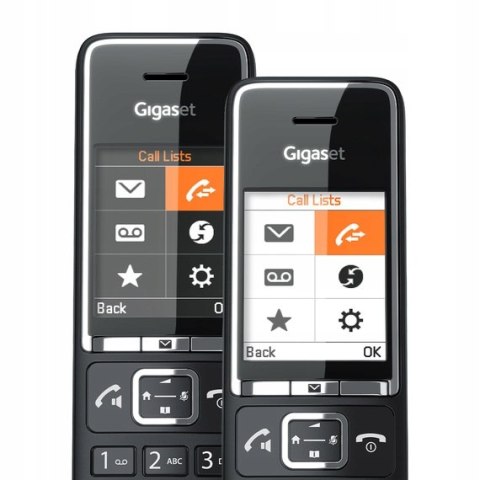 Telefon stacjonarny bezprzewodowy Gigaset Comfort 550 czarny